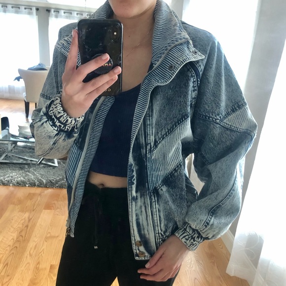 Forever 2 Denim Puffer Jacket 